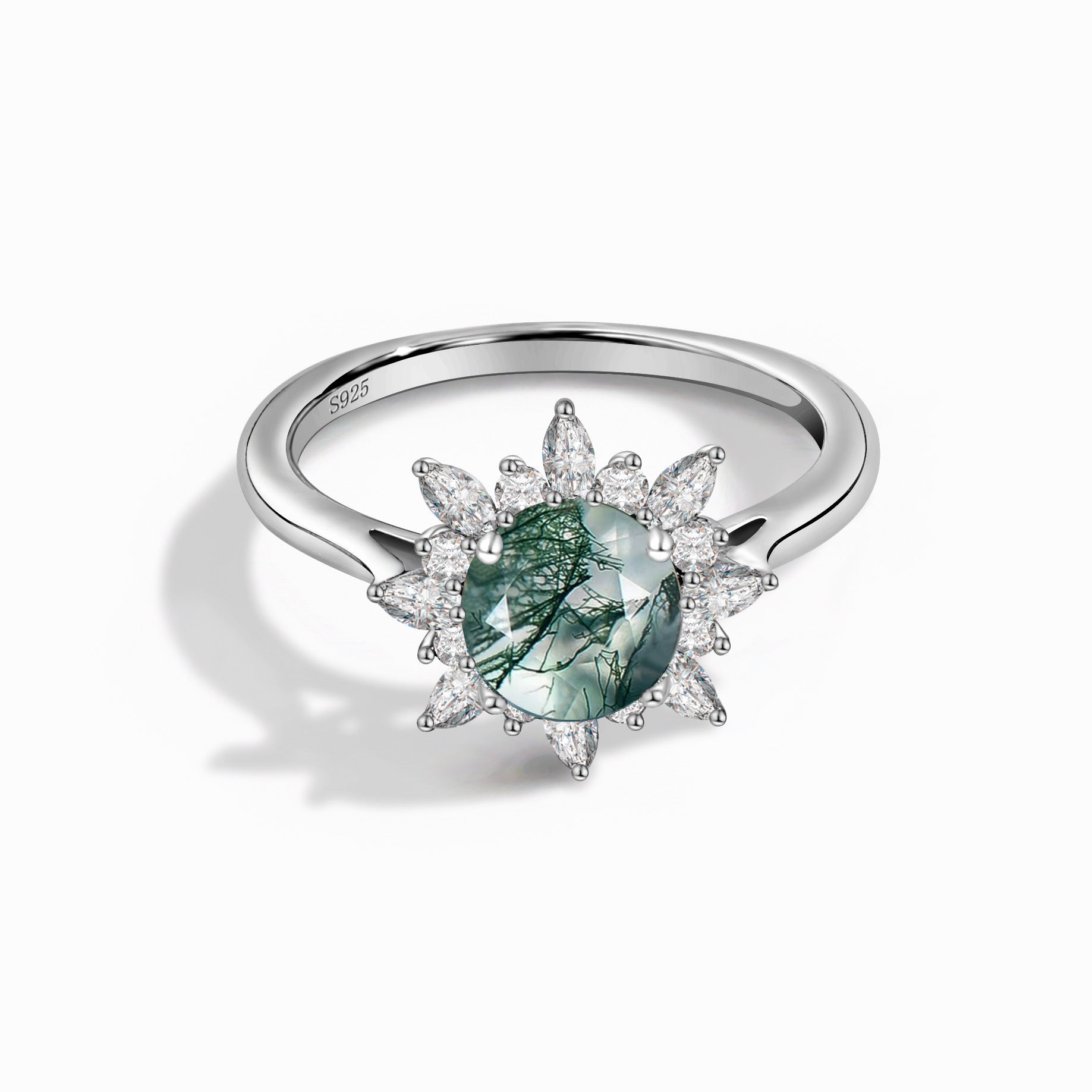 Transformation Power - Moss Agate Rings - Num-Magic