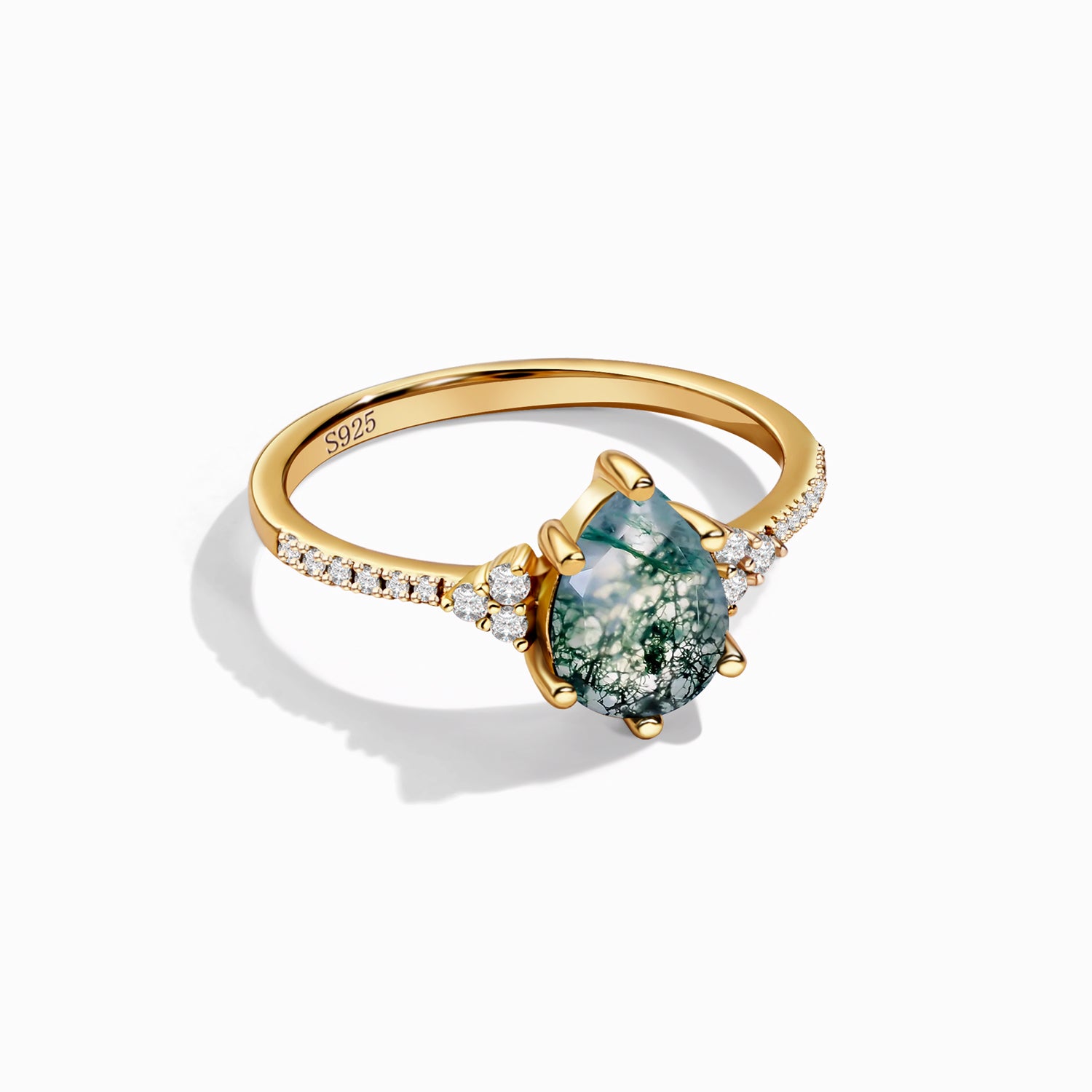 Prosperity Growth - Moss Agate Rings - Num-Magic