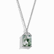 Self-Discovery - Moss Agate Necklace - Num-Magic