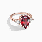 Emotional Balance - Garnet Rings - Num-Magic