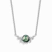 Healing Energy - Moss Agate Necklace - Num-Magic