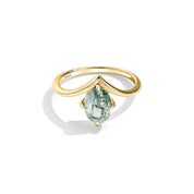 Nature's Balance - Moss Agate Rings - Num-Magic