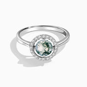 Healing Aura - Moss Agate Rings - Num-Magic