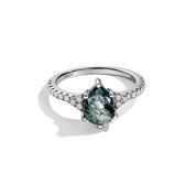 Connection Deepening - Moss Agate Rings - Num-Magic