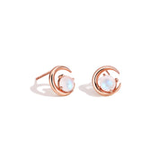 Serene Wisdom - Moonstone Earrings - Num-Magic