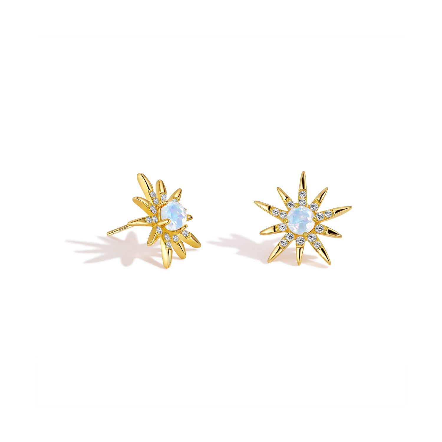 Nurturing Comfort - Moonstone Earrings - Num-Magic