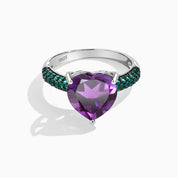 Cleansing Energy - Amethyst Rings - Num-Magic