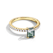 Positive Transformation - Moss Agate Rings - Num-Magic
