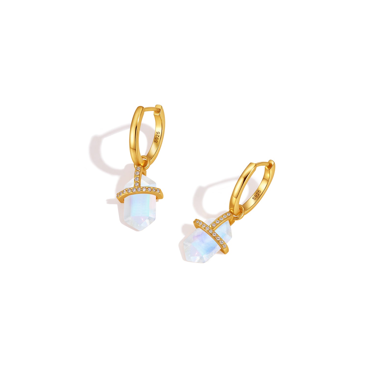 Intuitive Healing - Moonstone Earrings - Num-Magic