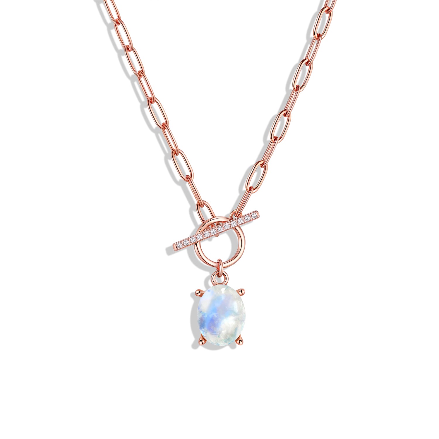 Wealth Attraction - Moonstone Necklace - Num-Magic