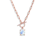 Wealth Attraction - Moonstone Necklace - Num-Magic