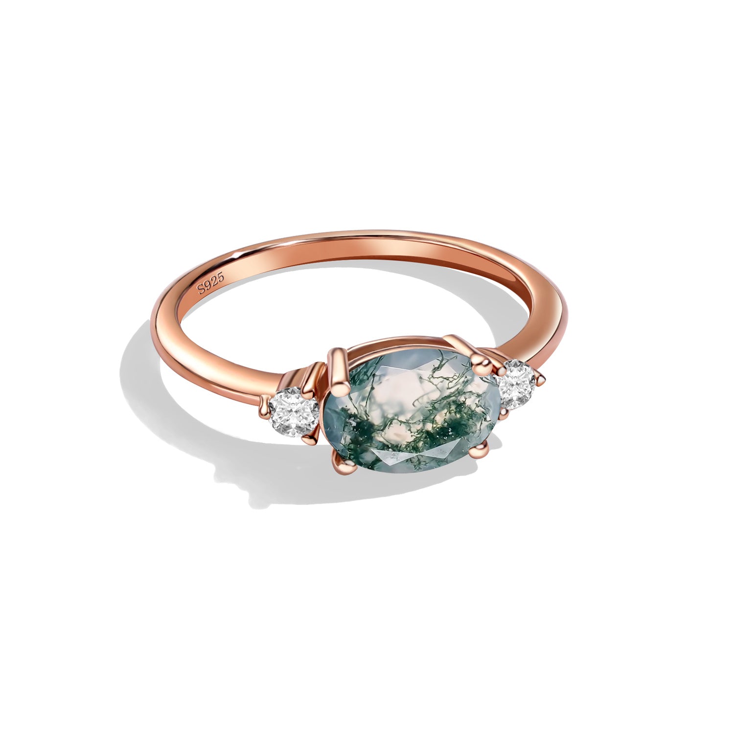 Growth Catalyst - Moss Agate Rings - Num-Magic