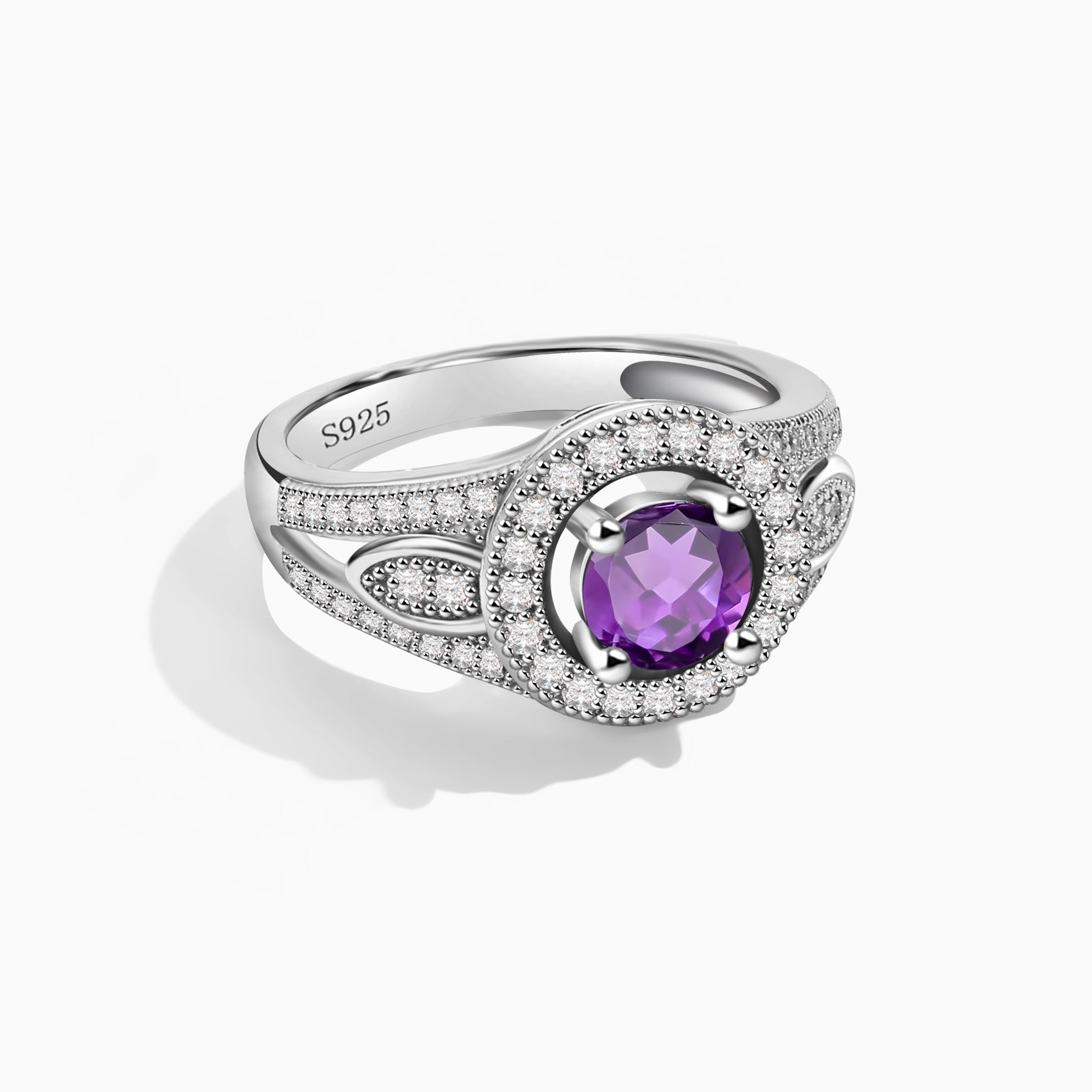 Intuition Boost - Amethyst Rings - Num-Magic