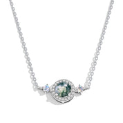 Resilience Empowerment - Moss Agate Necklace - Num-Magic