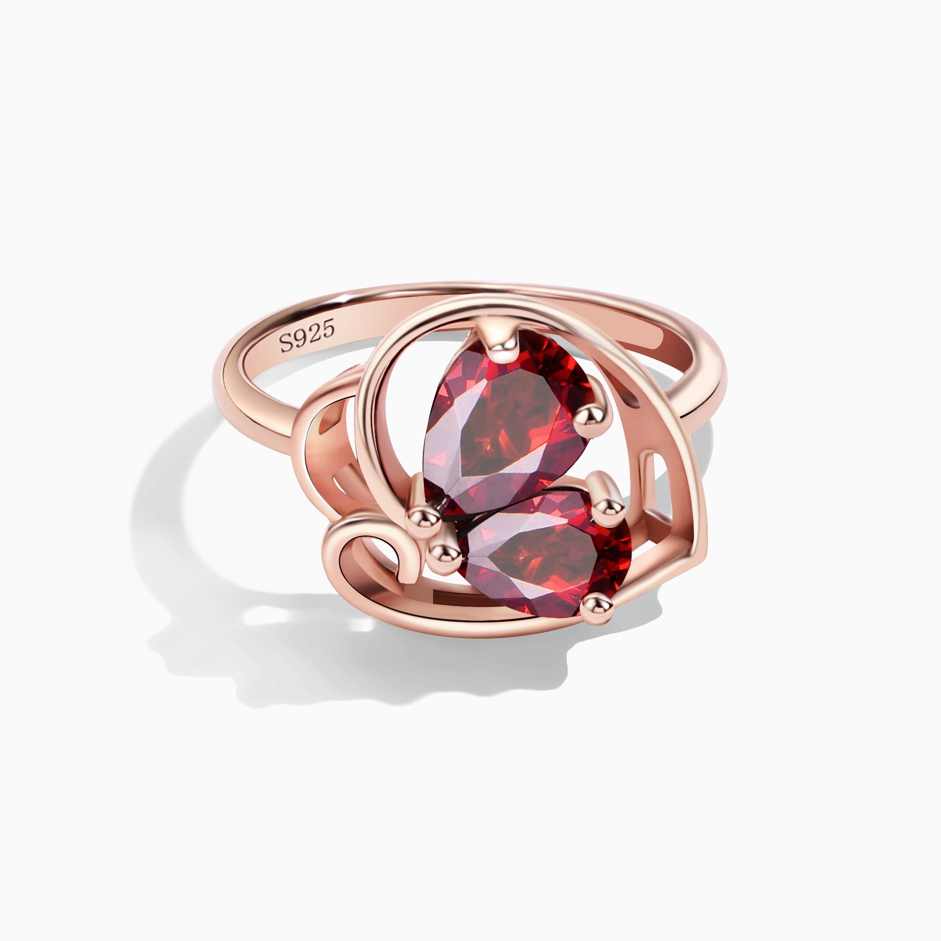 Grounding Energy - Garnet Rings - Num-Magic