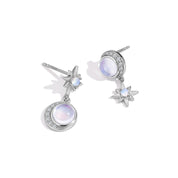 Feminine Power - Moonstone Earrings - Num-Magic