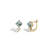 Restorative Calm - Moss Agate Earrings - Num-Magic
