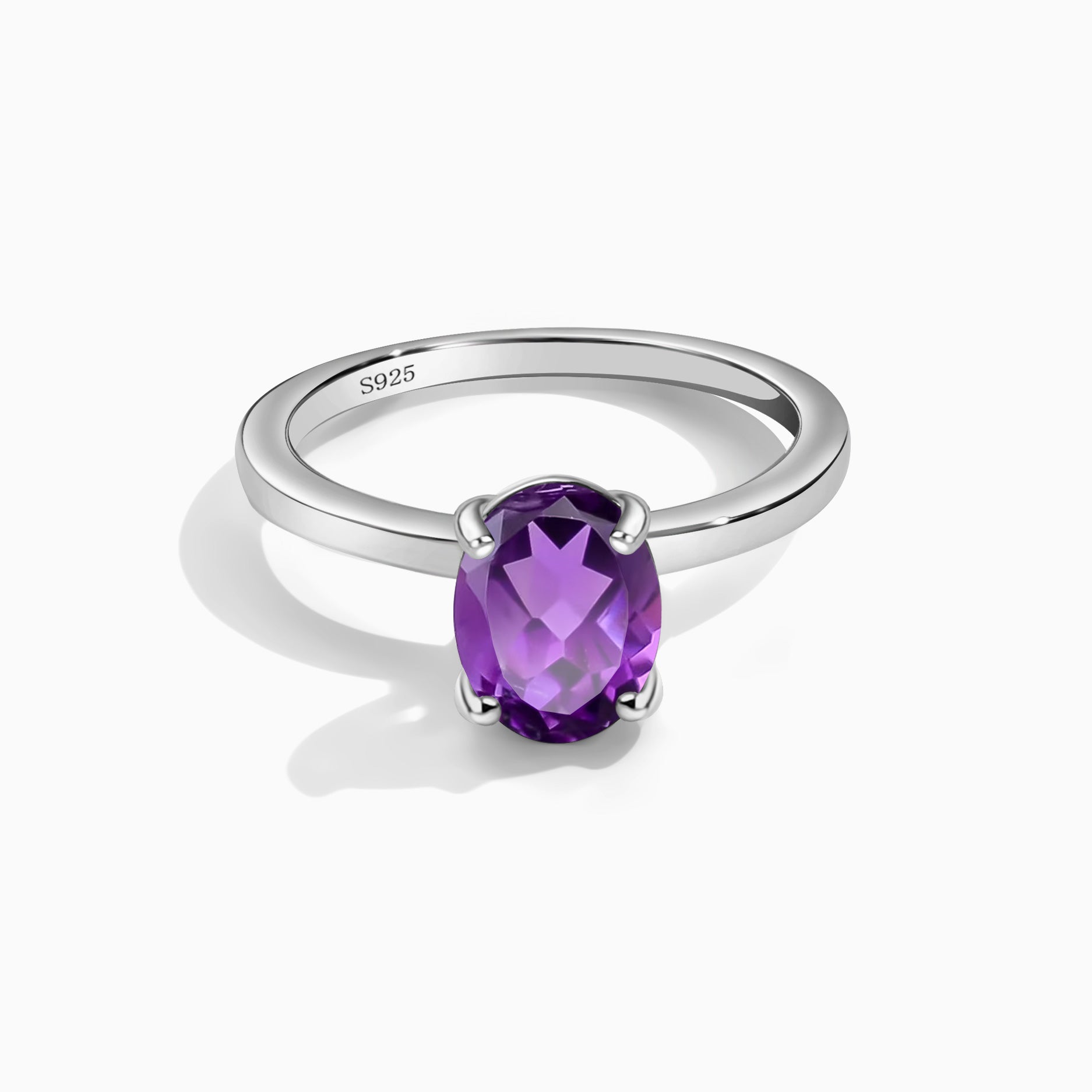 Emotional Balance - Amethyst Rings - Num-Magic