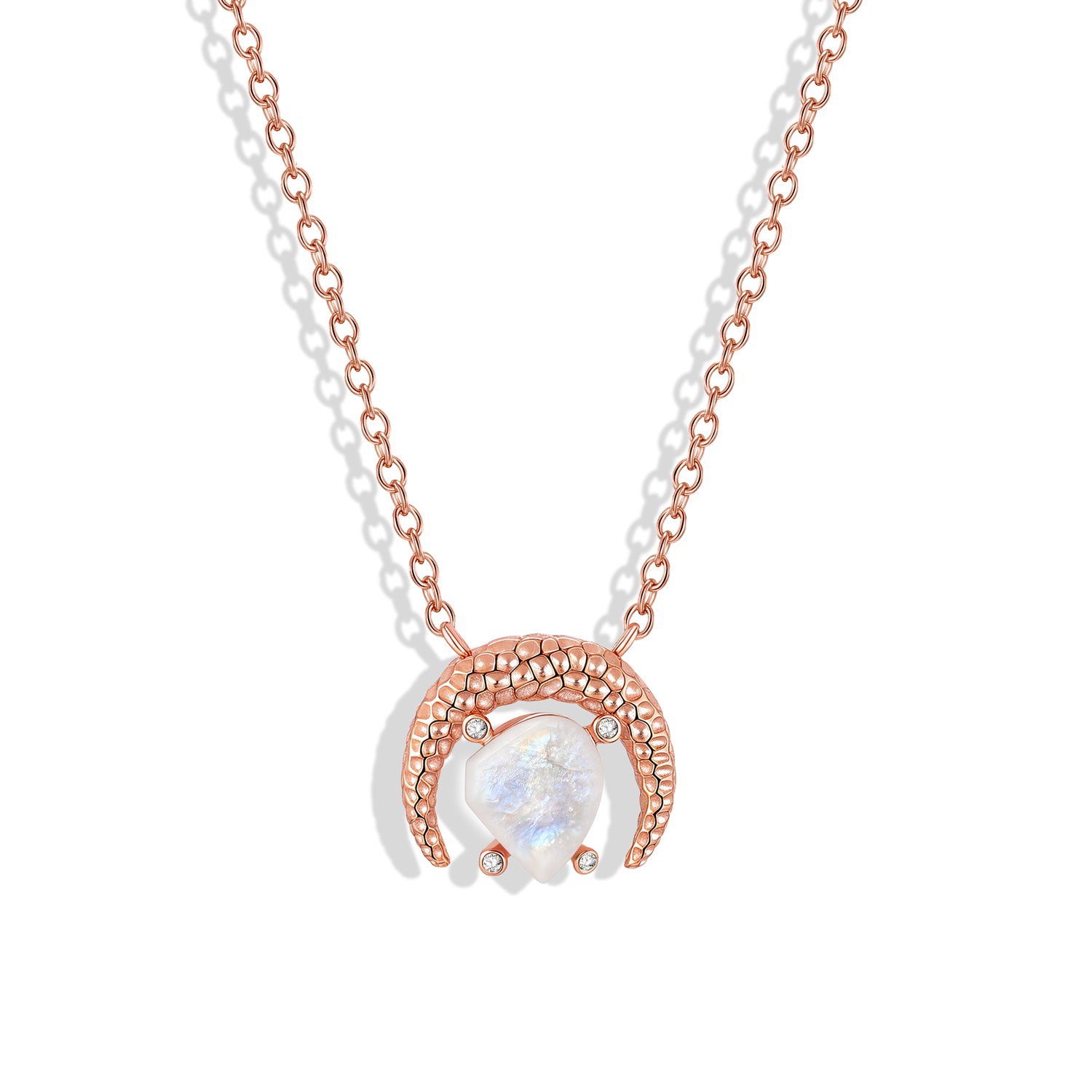 Spiritual Connection - Moonstone Necklace - Num-Magic