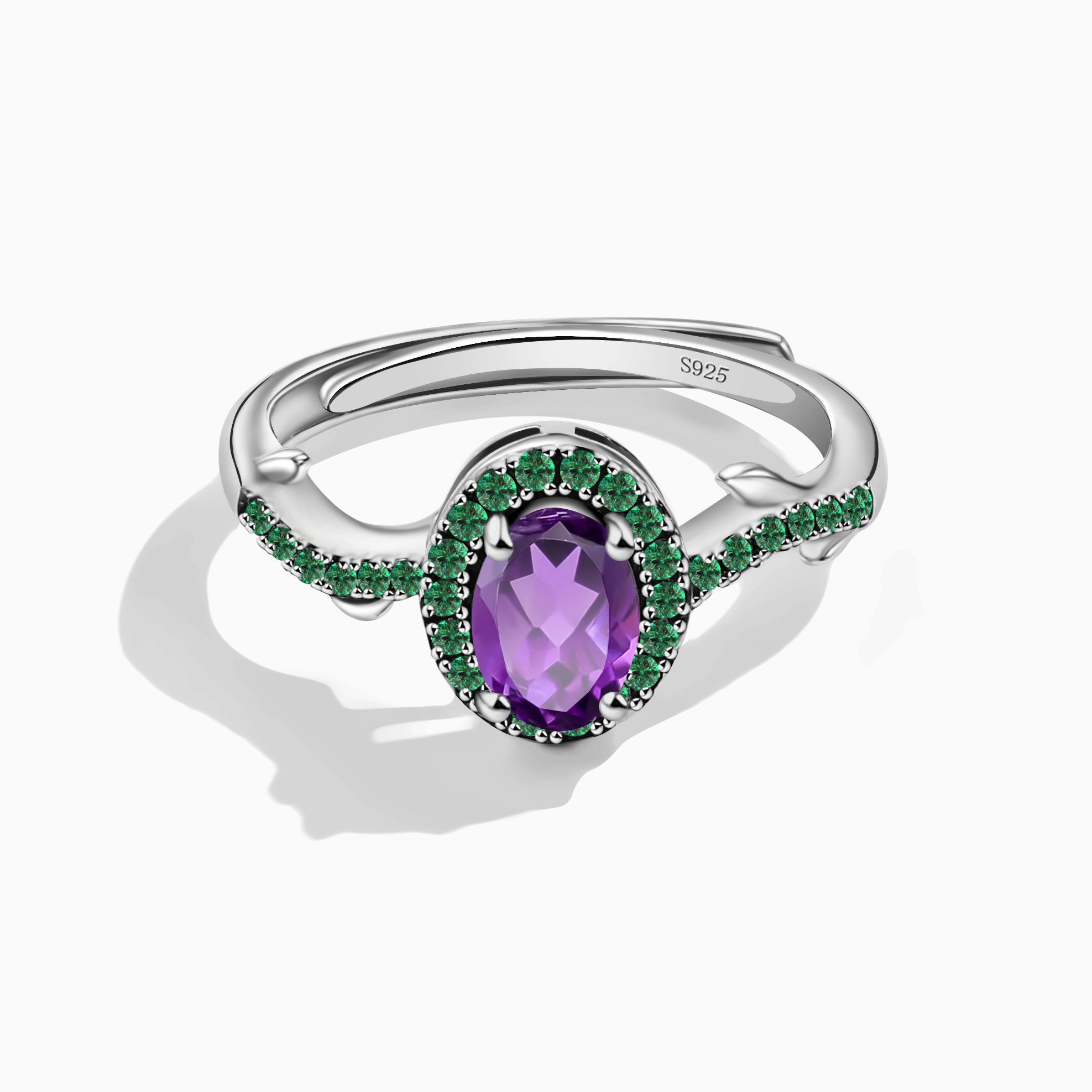 Calming Aura - Amethyst Rings - Num-Magic
