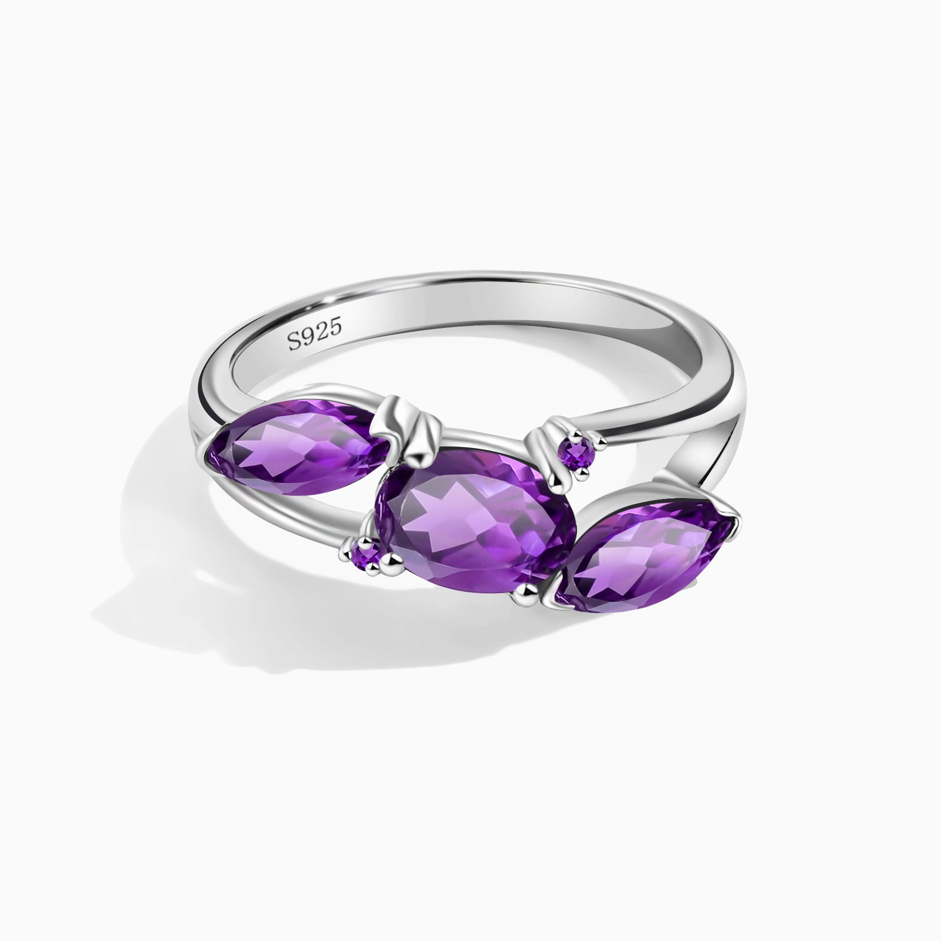 Healing Energy - Amethyst Rings - Num-Magic