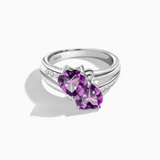 Mental Peace - Amethyst Rings - Num-Magic