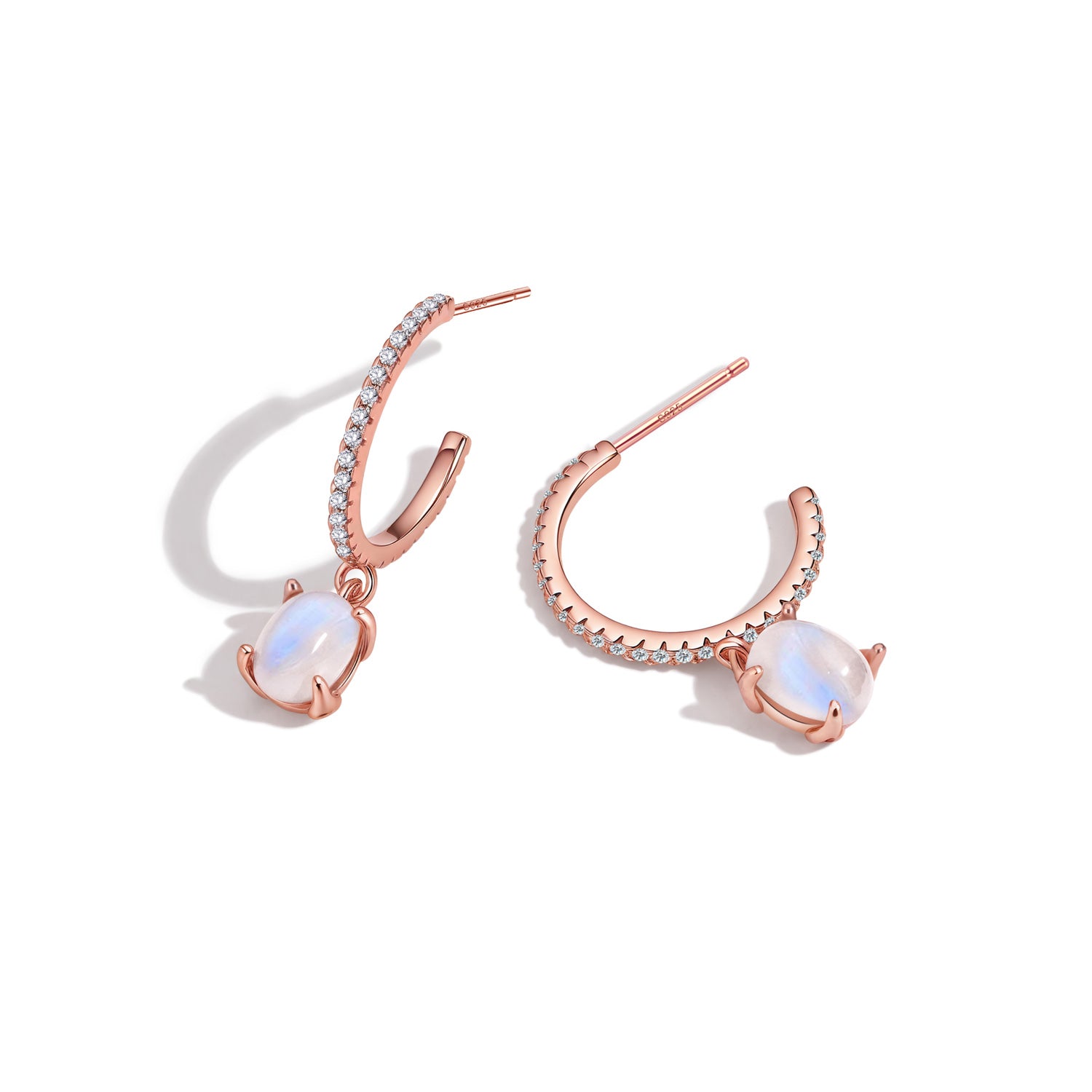 Intuitive Insight - Moonstone Earrings - Num-Magic