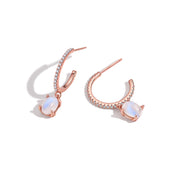 Intuitive Insight - Moonstone Earrings - Num-Magic