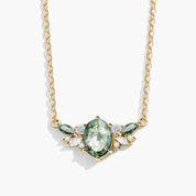 Connection Strengthening - Moss Agate Necklace - Num-Magic