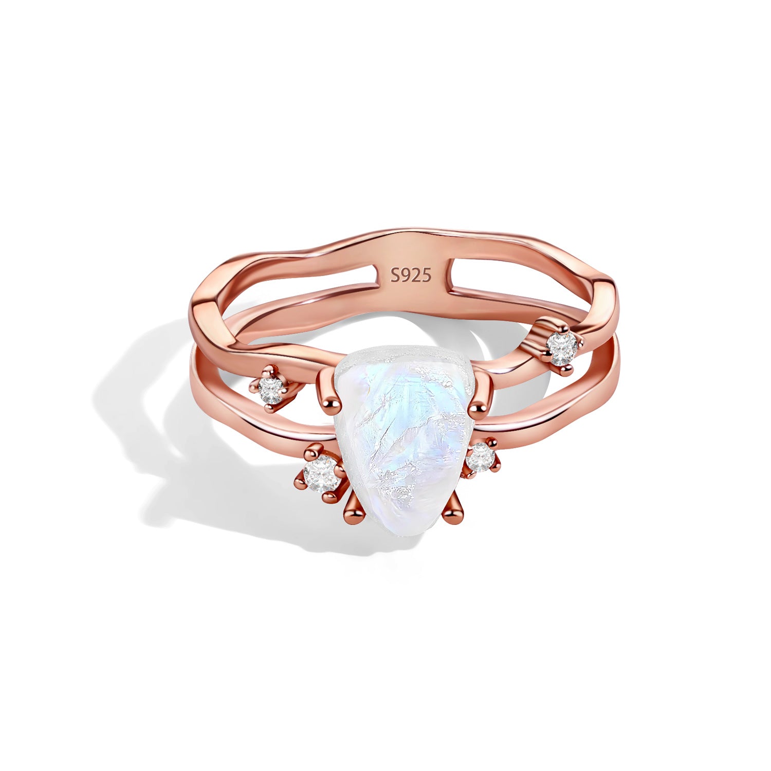 Good Fortune - Moonstone Rings - Num-Magic