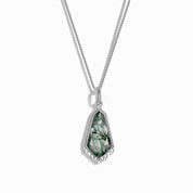 Calmness Inducing - Moss Agate Necklace - Num-Magic