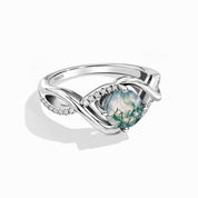 Clarity Focus - Moss Agate Rings - Num-Magic