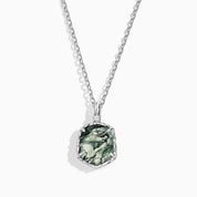 Growth Focus - Moss Agate Necklace - Num-Magic