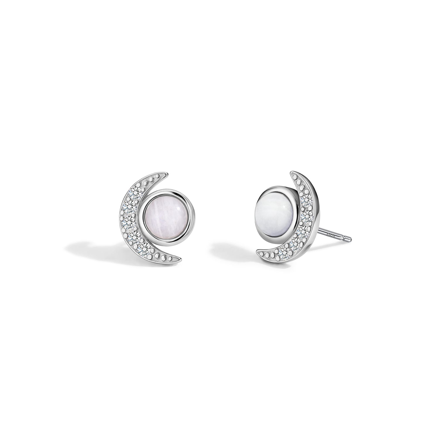 Spiritual Guidance - Moonstone Earrings - Num-Magic