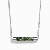 Positive Transformation - Moss Agate Necklace - Num-Magic