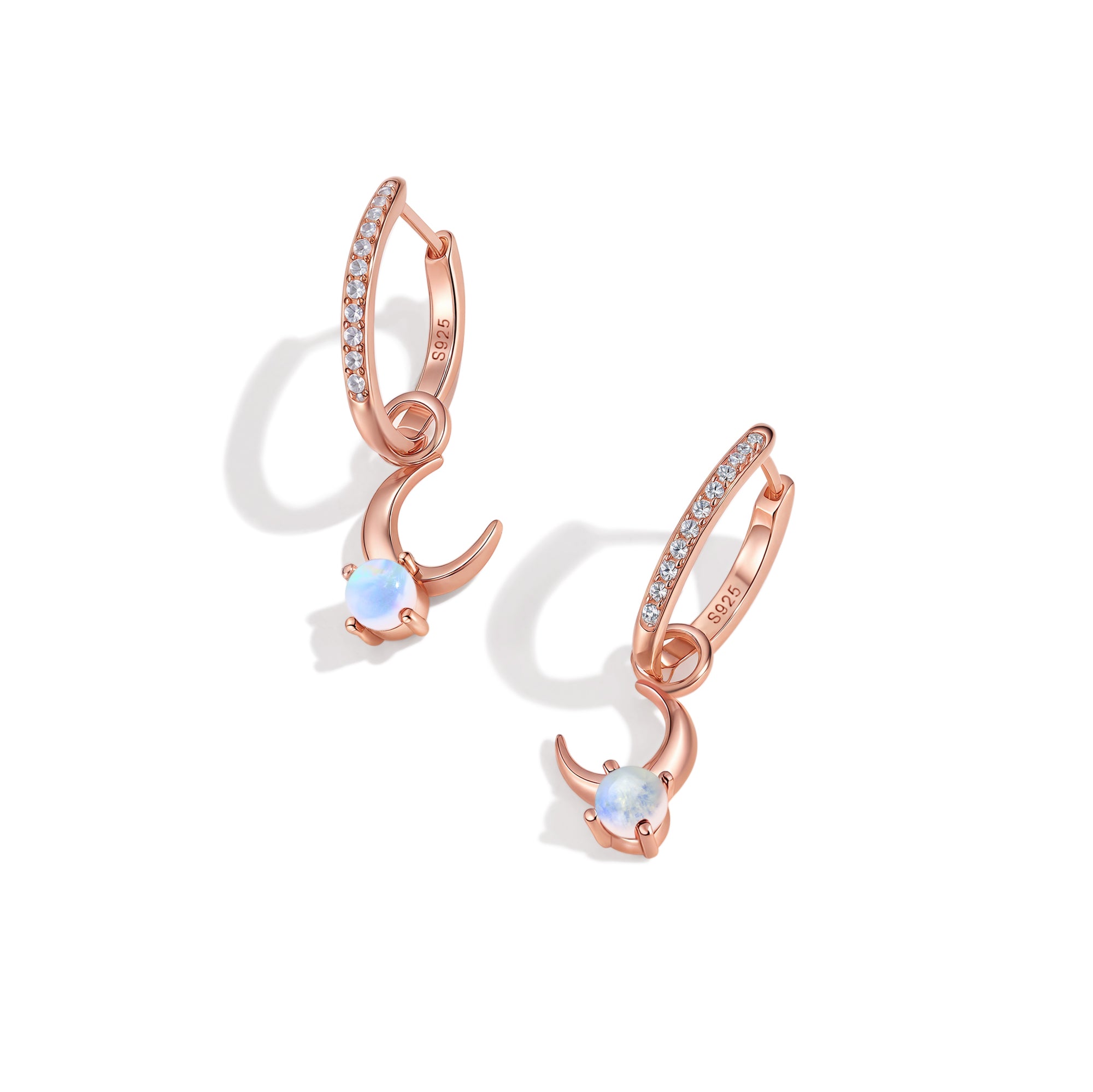 Dream Protection - Moonstone Earrings - Num-Magic