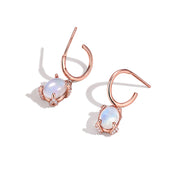 Calmness Restored - Moonstone Earrings - Num-Magic