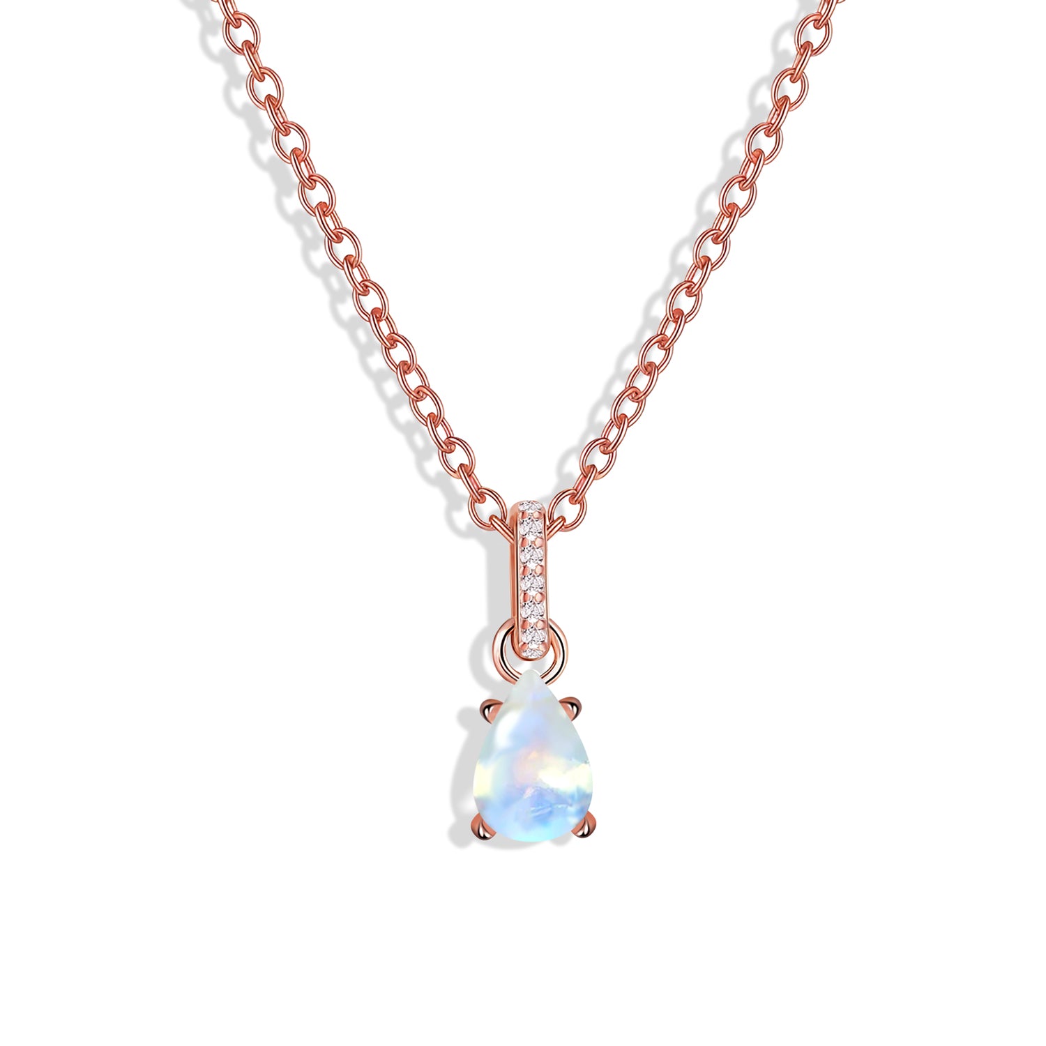 Protection Shield - Moonstone Necklace - Num-Magic