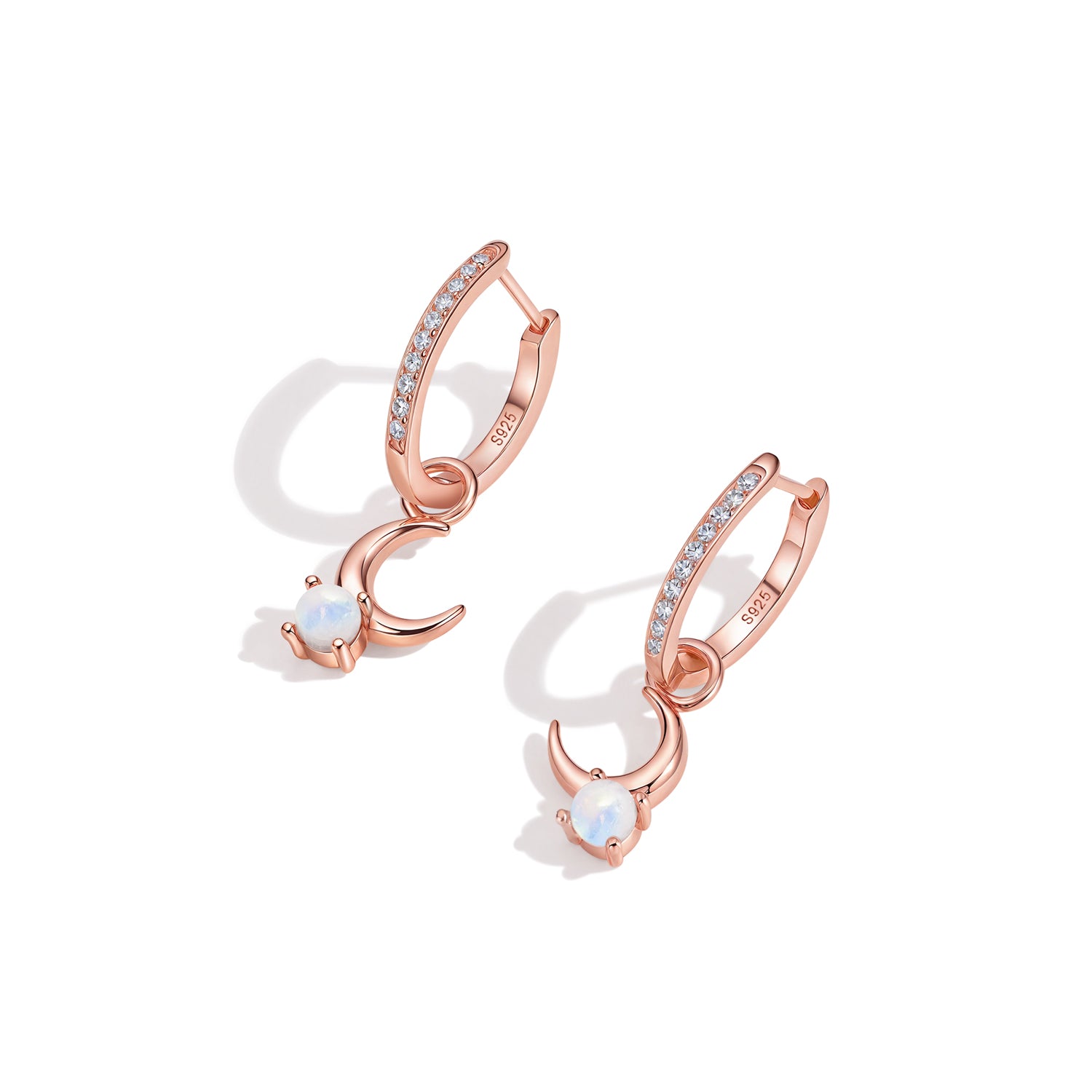 Balanced Emotions - Moonstone Earrings - Num-Magic