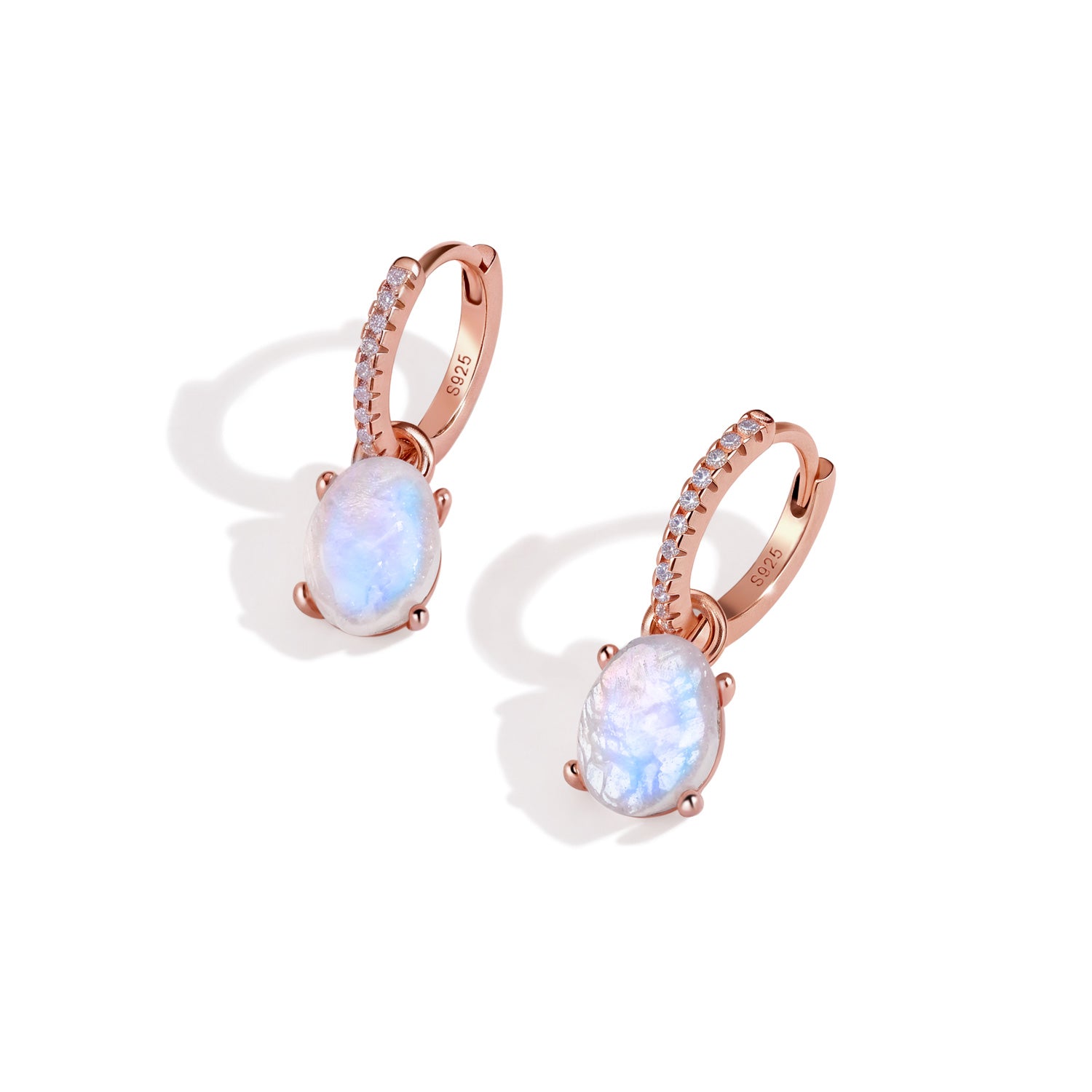 Lunar Energy - Moonstone Earrings - Num-Magic