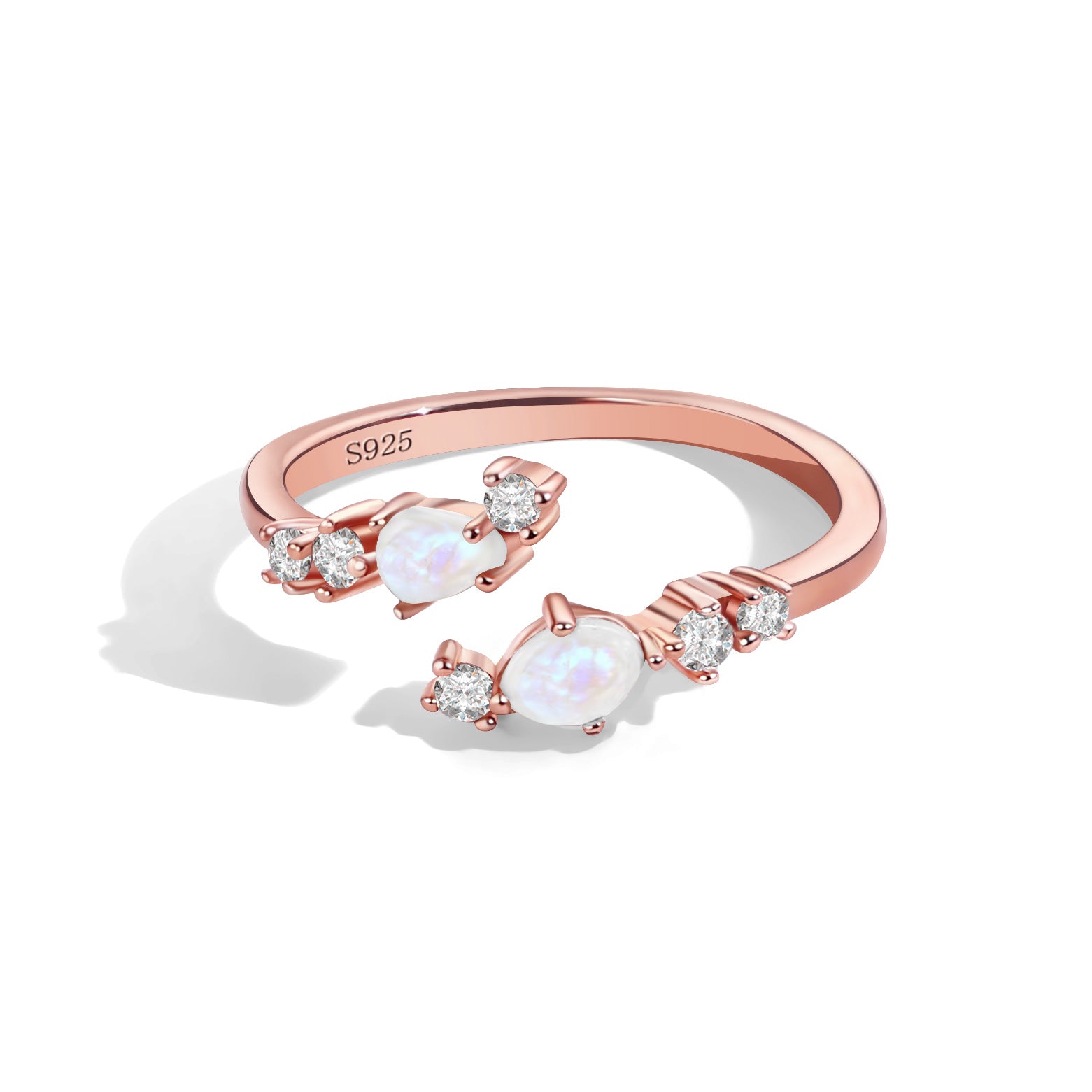 Stress Relief - Moonstone Rings - Num-Magic