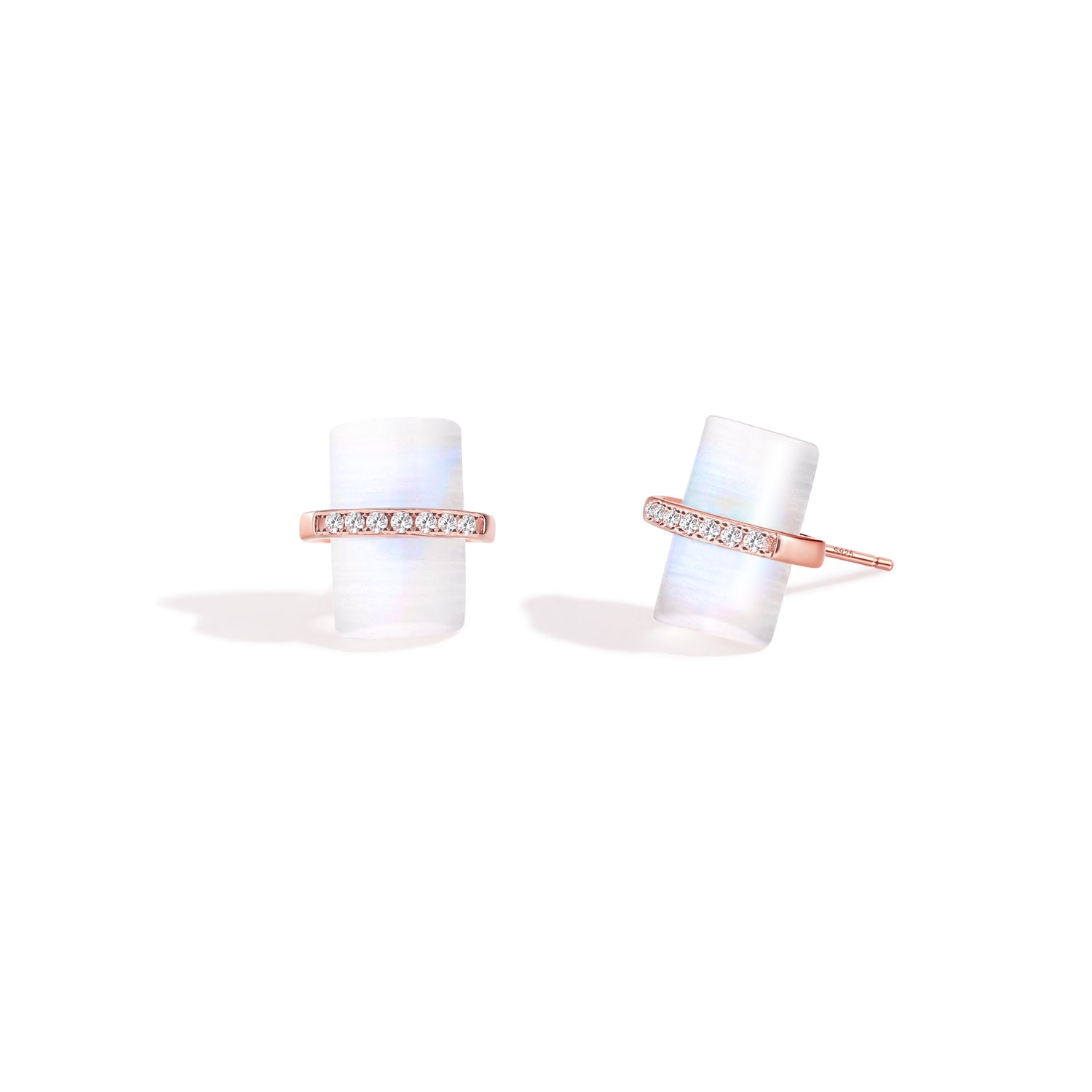 Self-Discovery - Moonstone Earrings - Num-Magic