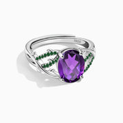 Mental Clarity - Amethyst Rings - Num-Magic