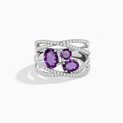 Spiritual Protection - Amethyst Rings - Num-Magic
