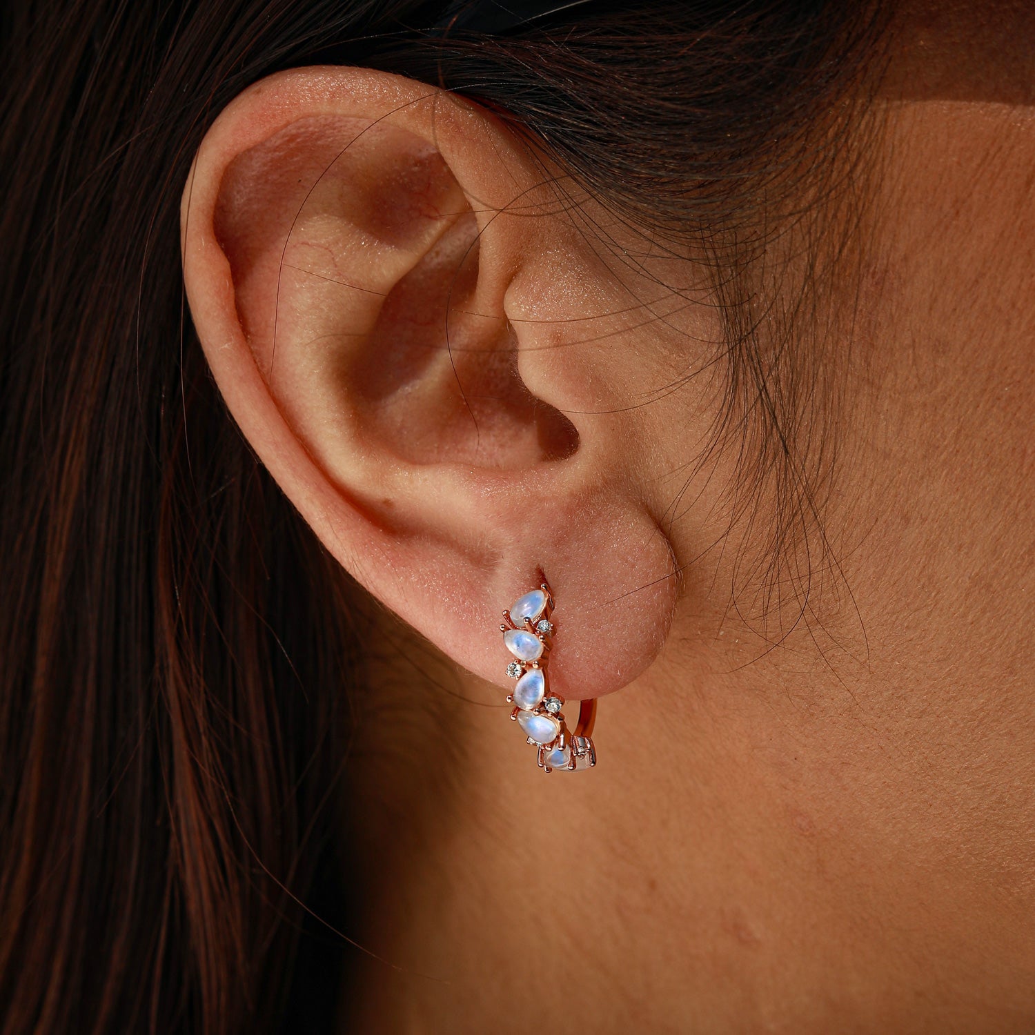 Inner Peace - Moonstone Earrings - Num-Magic