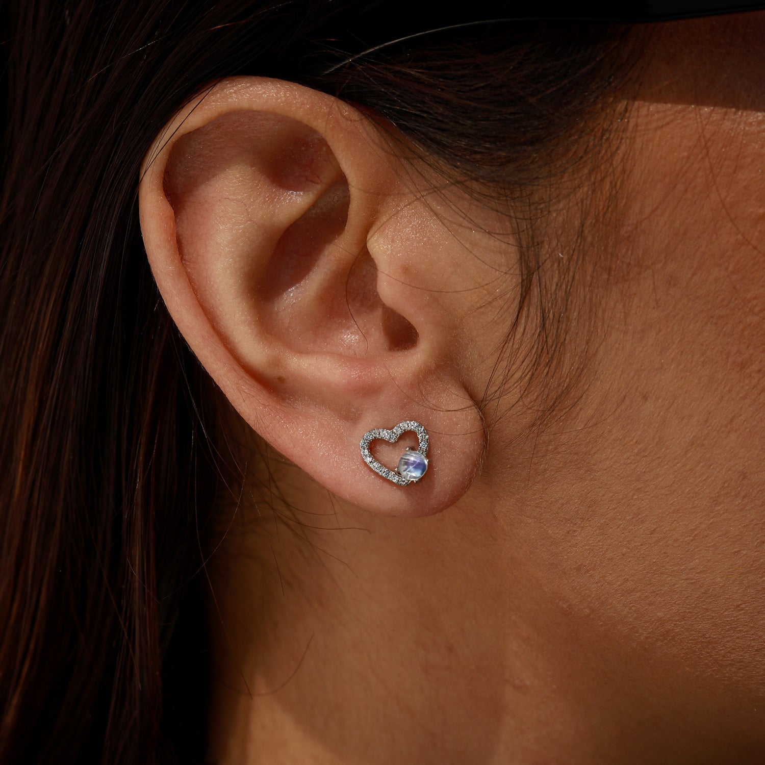 Cosmic Alignment - Moonstone Earrings - Num-Magic