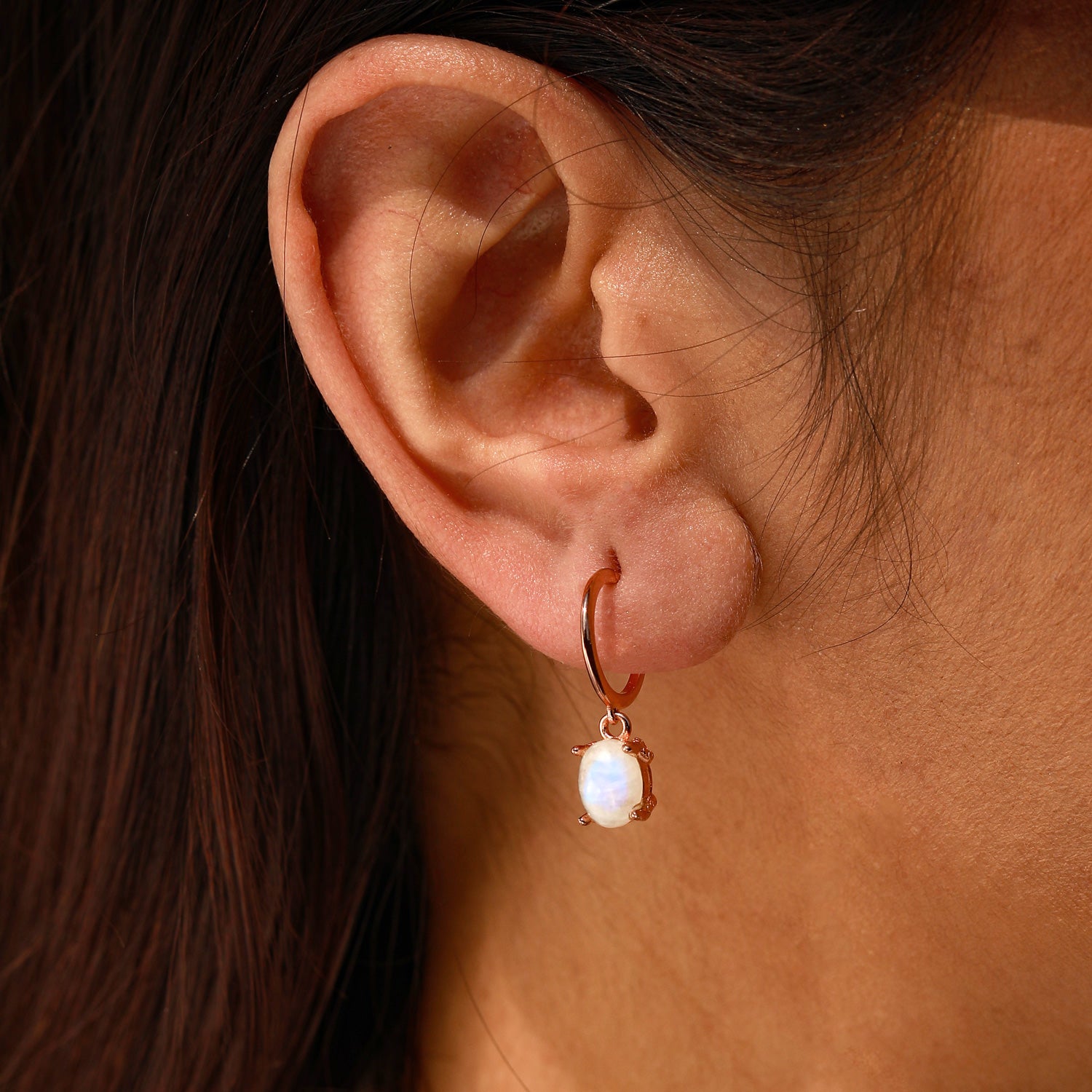 Mystical Energy - Moonstone Earrings - Num-Magic