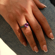 Cleansing Energy - Amethyst Rings - Num-Magic