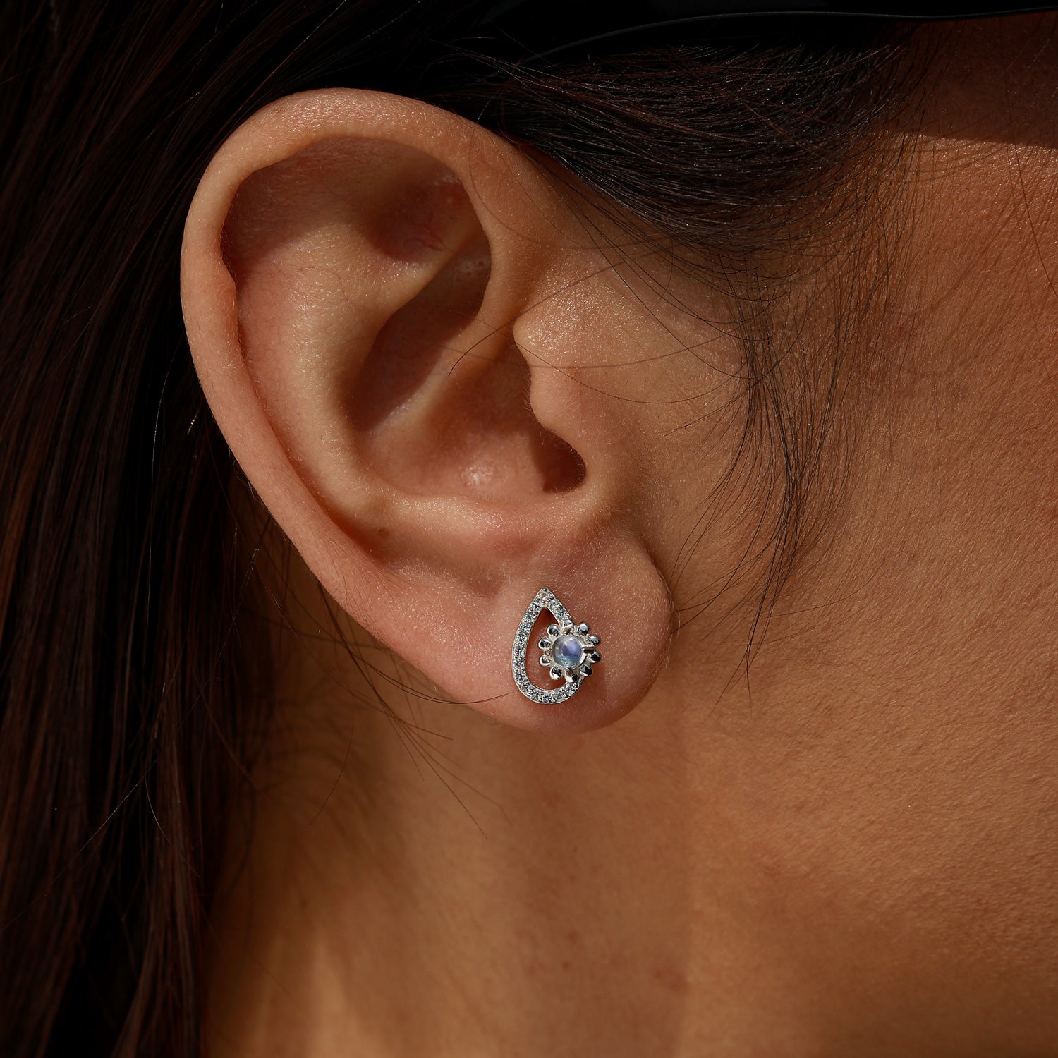 Creativity Flow - Moonstone Earrings - Num-Magic