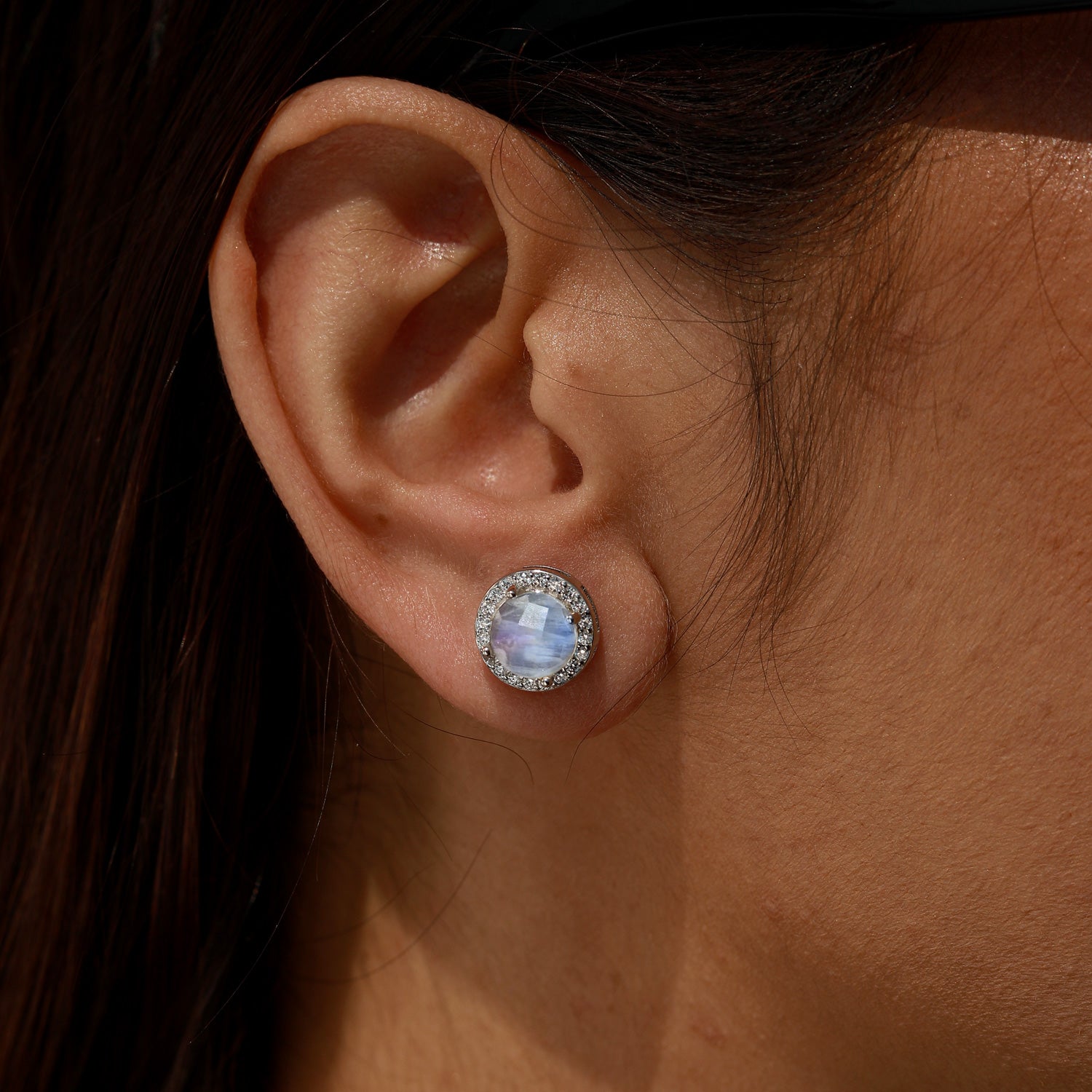 Emotional Stability - Moonstone Earrings - Num-Magic
